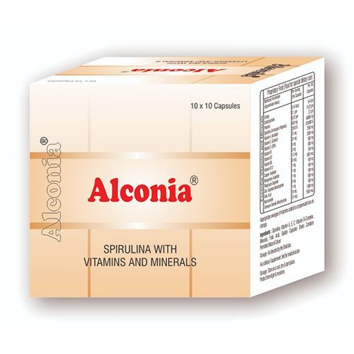 Spirulina With Vitamins And Minerals Capsules General Medicines