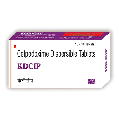 Cefpodoxime Dispersible Tablets By Brit Life Science