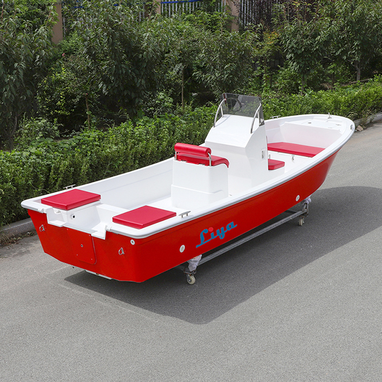 Liya 5.8m Fiberglass Panga Motor Boat - 19 Feet, 8 Capacity | New Outboard Engine, Ideal For Fishing And Water Work