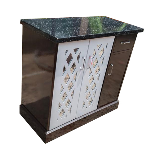 Mdf Wood Sideboard Cabinet With Drawer And Shelf Storage Home Furniture