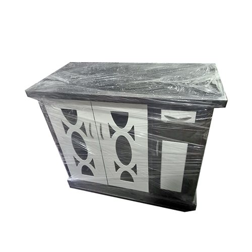 Mdf Wood Sideboard Cabinet With Drawer And Shelf Storage Home Furniture