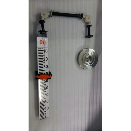 Float Board Level Gauge - Color: White