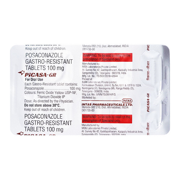 Picasa-gr Tablet - Drug Type: General Medicines