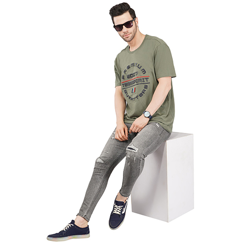 Washable Mens Black Jeans