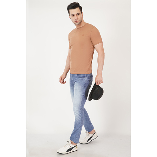 Washable Mens Light Blue Jeans