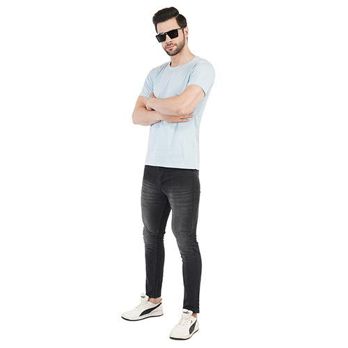 Washable Mens Light Blue Jeans
