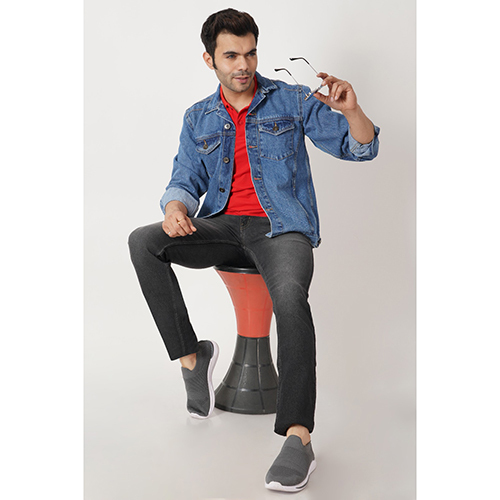 Washable Mens Light Blue Jeans