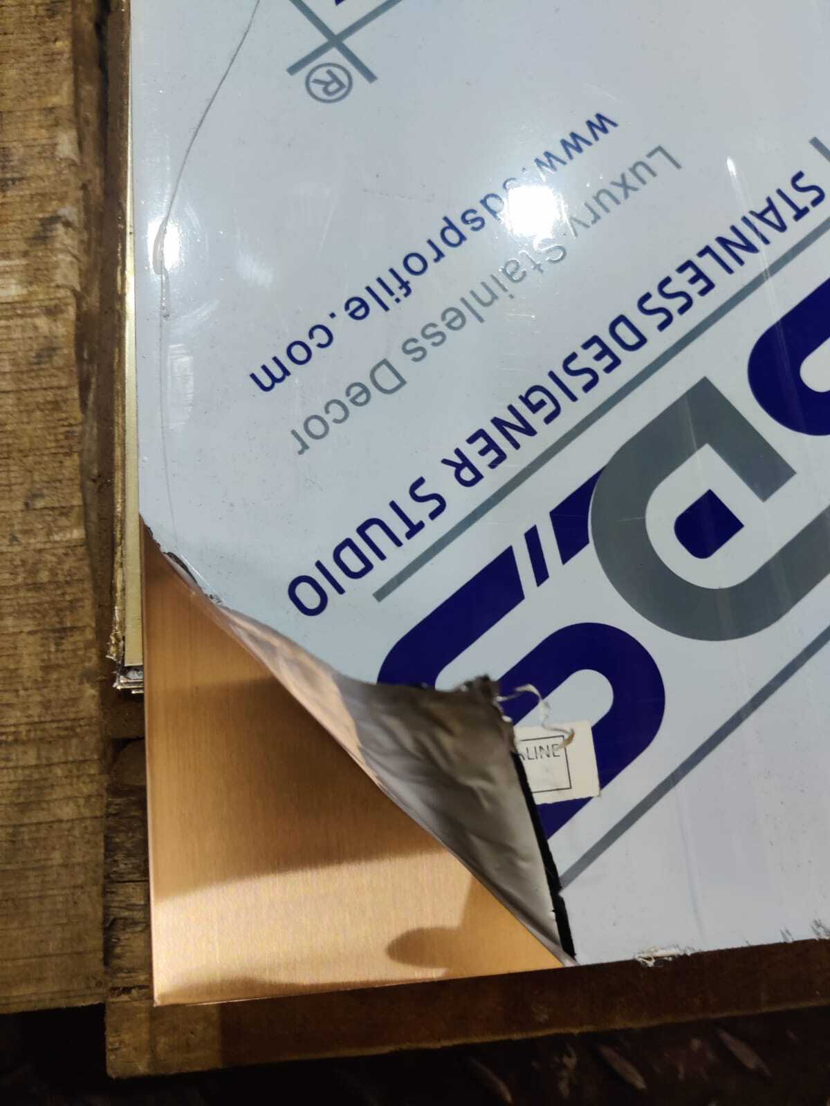 Pvd Ti Color Coated Ss Sheet By Sds