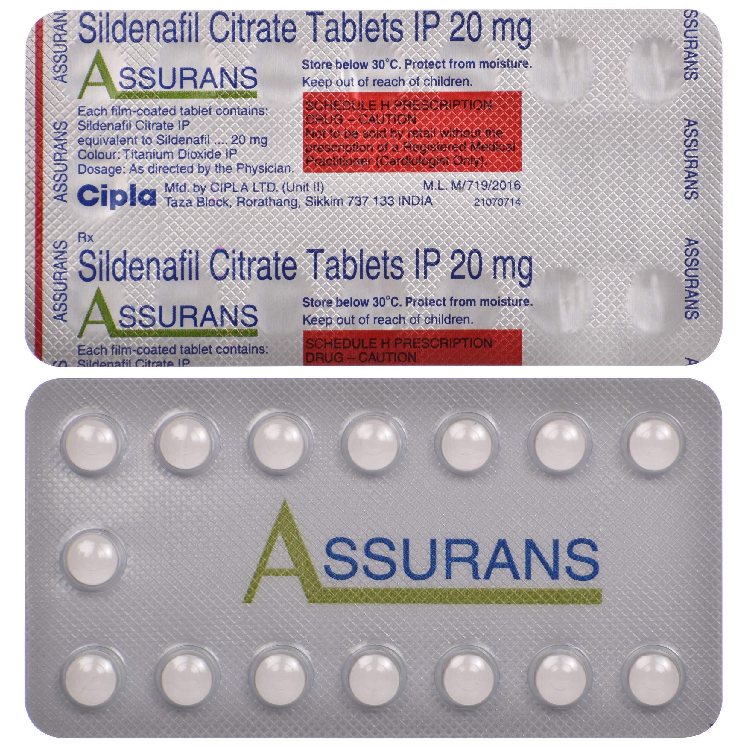 Assurans Injection - Ingredients: Sildenafil