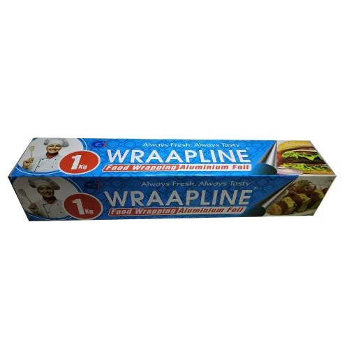 1 Kg Aluminium Foil Roll - Soft Tempered Aluminum, 1 Kg Size, Silver Color | Versatile Soft Material for Cooking and Food Preservation