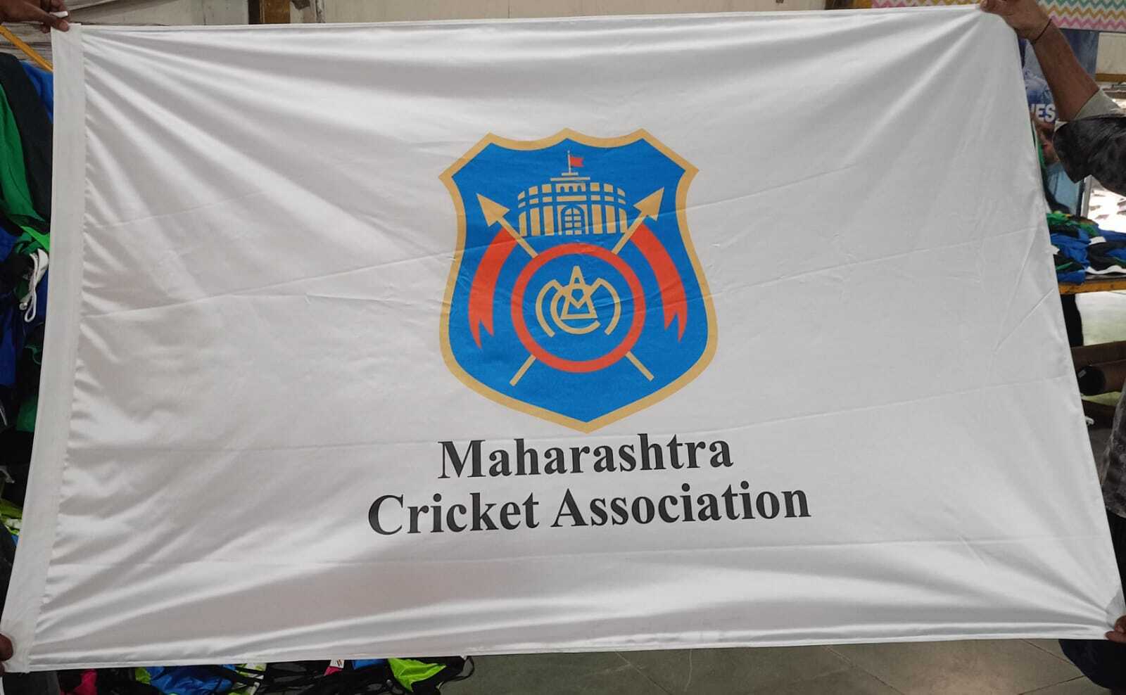 Outdoor Corporate Flags - Material: Polyester