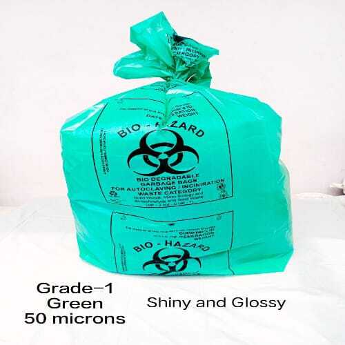 Garbage Bags - Polyethylene, Various Sizes, Multiple Colors, 10-50 Microns Thickness | Biodegradable, Durable, Leakproof, Bulk Pricing