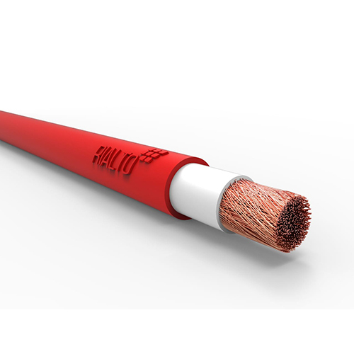 Battery Cables - Flexible Bare Copper, 72x72x72 Inch, Round Stranded Conductor | Corrosion-Resistant Connectors, Low Voltage, 90°C Rated Temperature
