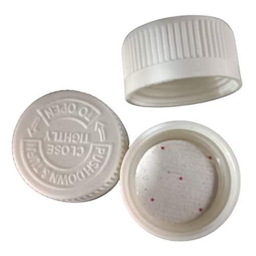 White 25Mm Cr Cap
