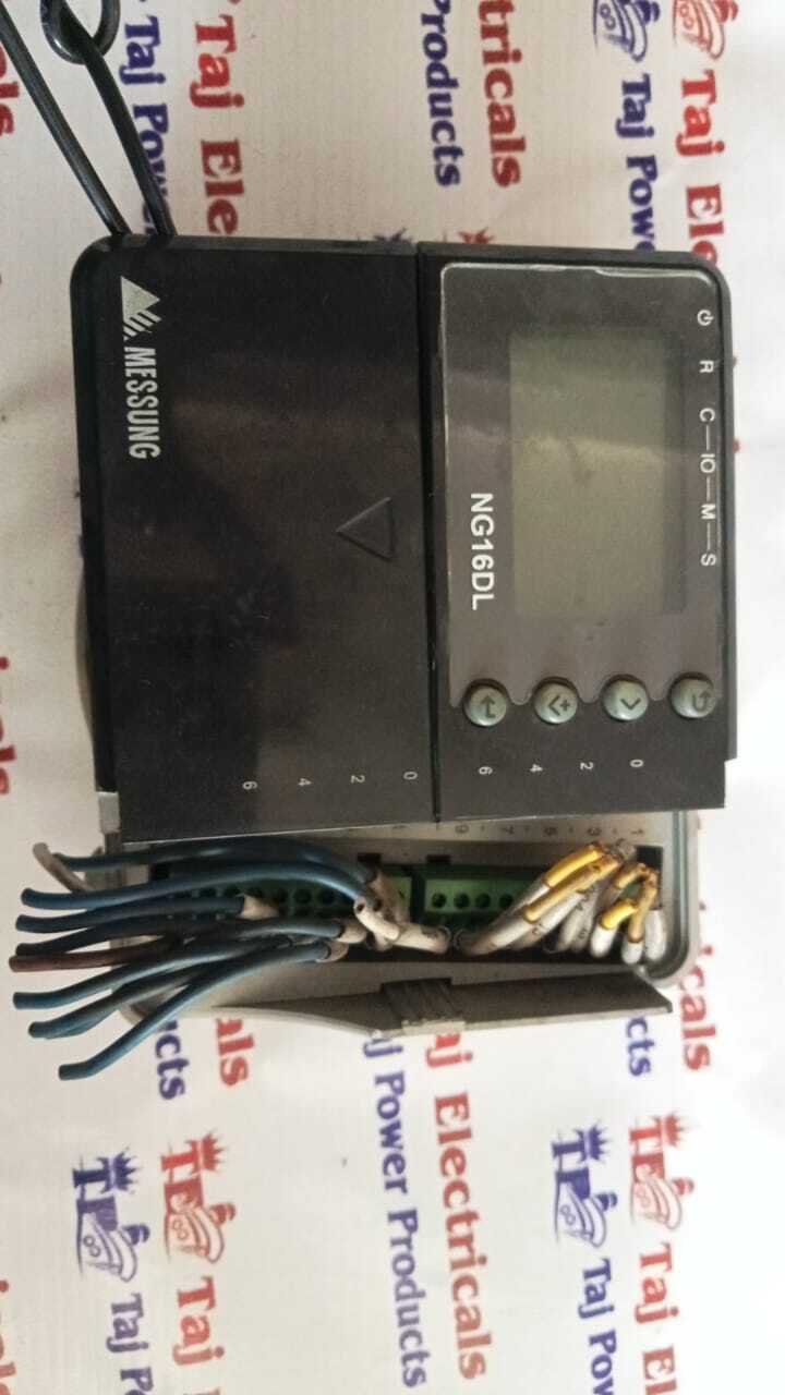 Messung Ng16dl Plc - Industrial Grade Plastic, Din Rail Mounting, 24v Dc, 16 Digital I/o | Modular, Expandable, Iec 61131, Rs232/rs485, Real-time Clock, Led Indication, Fail-safe Operation