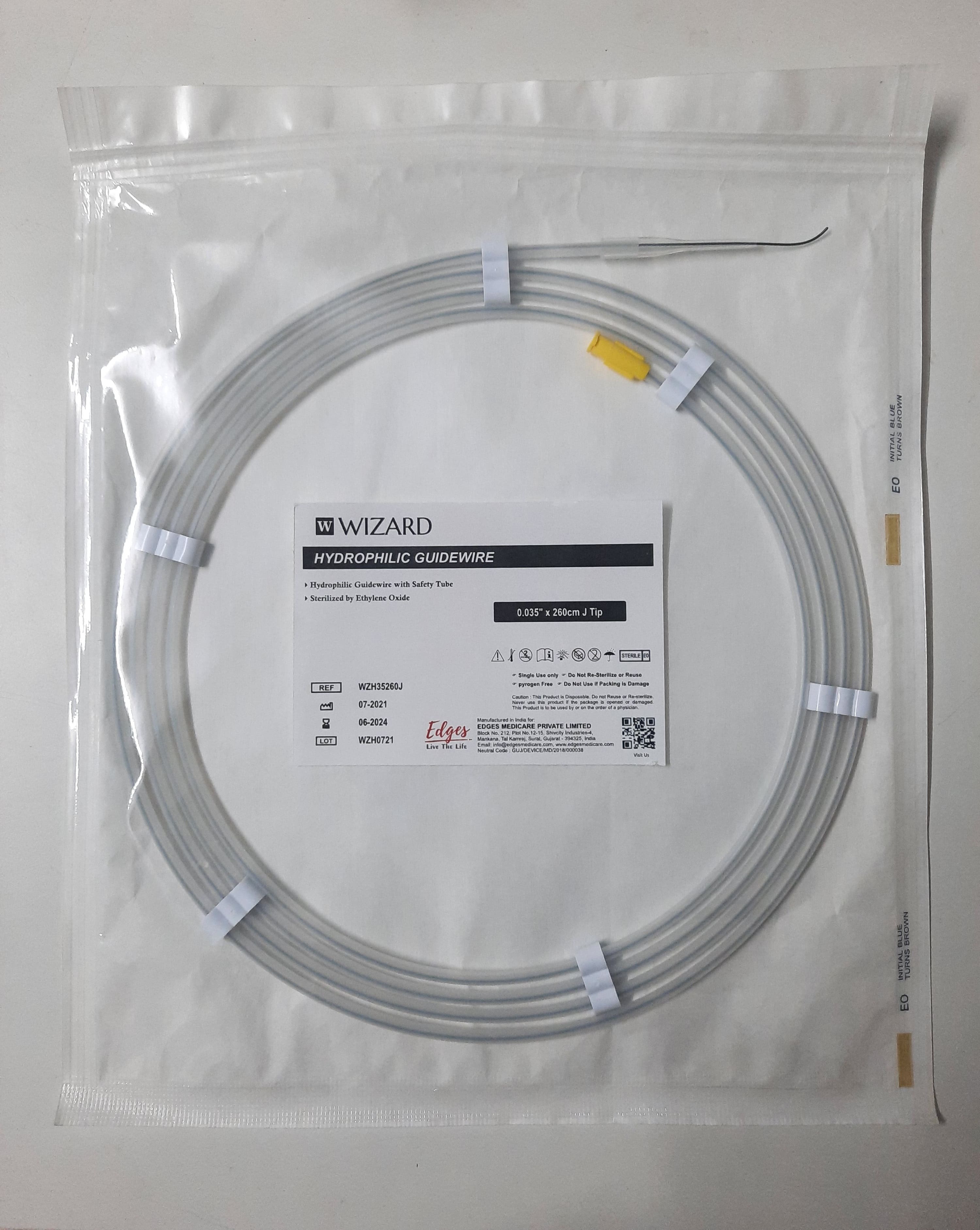 Wizard-p Hydrophilic Guidewires