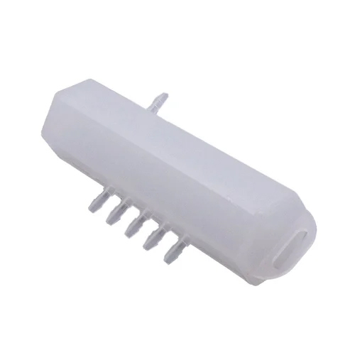 White UV Shunt Ink Circulation Splitter 4-6 MM Connector Diverter For DTF - 12 Grams, Height as per Available Inch , Designed for Printer Use