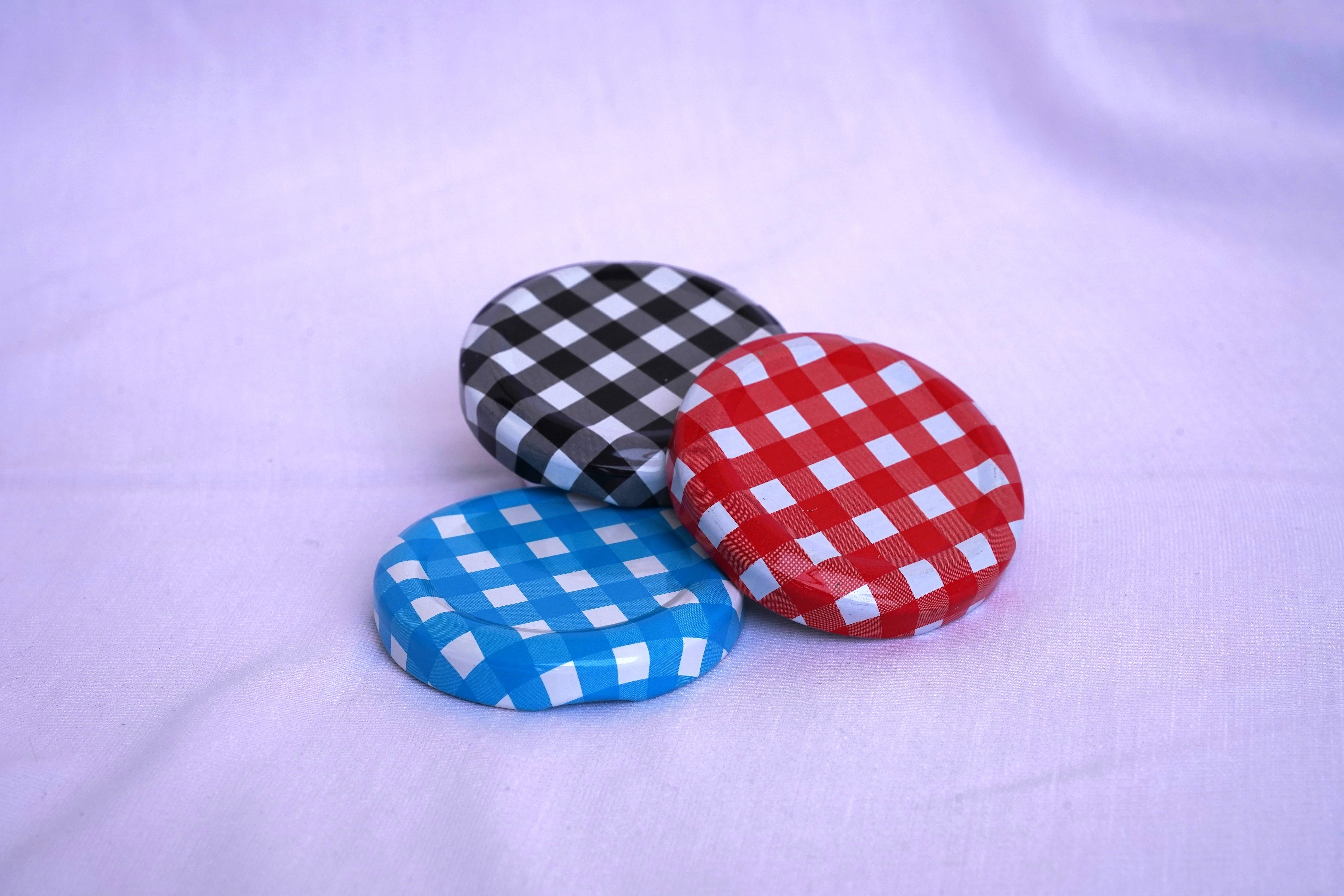 Printed 63mm Lug Caps - Color: Customized Option