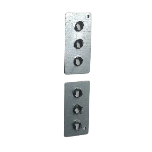 3 Hole Heater Patti - Stainless Steel, Portable, 50 Ampere Power, 220/240 Volt | Versatile Heating Solution for Industrial Applications
