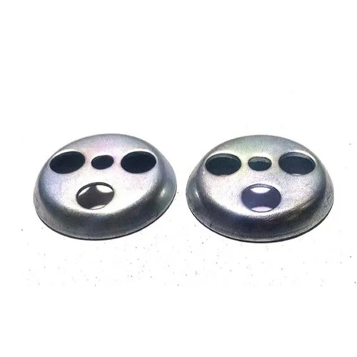 Midget Heater Cap - Air Heating Elements, Standard Size , Stylish Silver Color, 50 Ampere Power Rating, Warranty Included