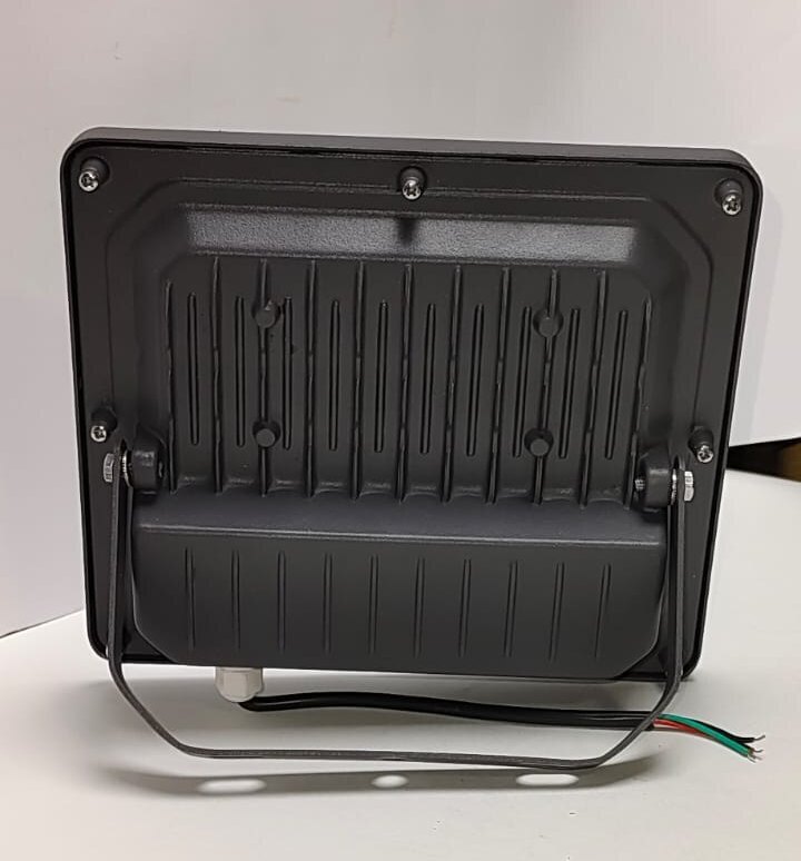 Led Flood Light Empty Housing 50w - Aluminium Die Casting, Ip66 Rating, 50w Power, Color Temp 4000k-6500k, Cool/natural/warm White Options, 2-year Warranty