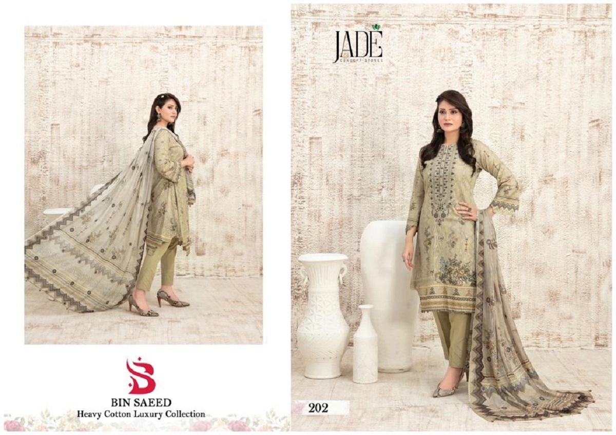 Jade Bin Saeed Vol-2 Dress Material