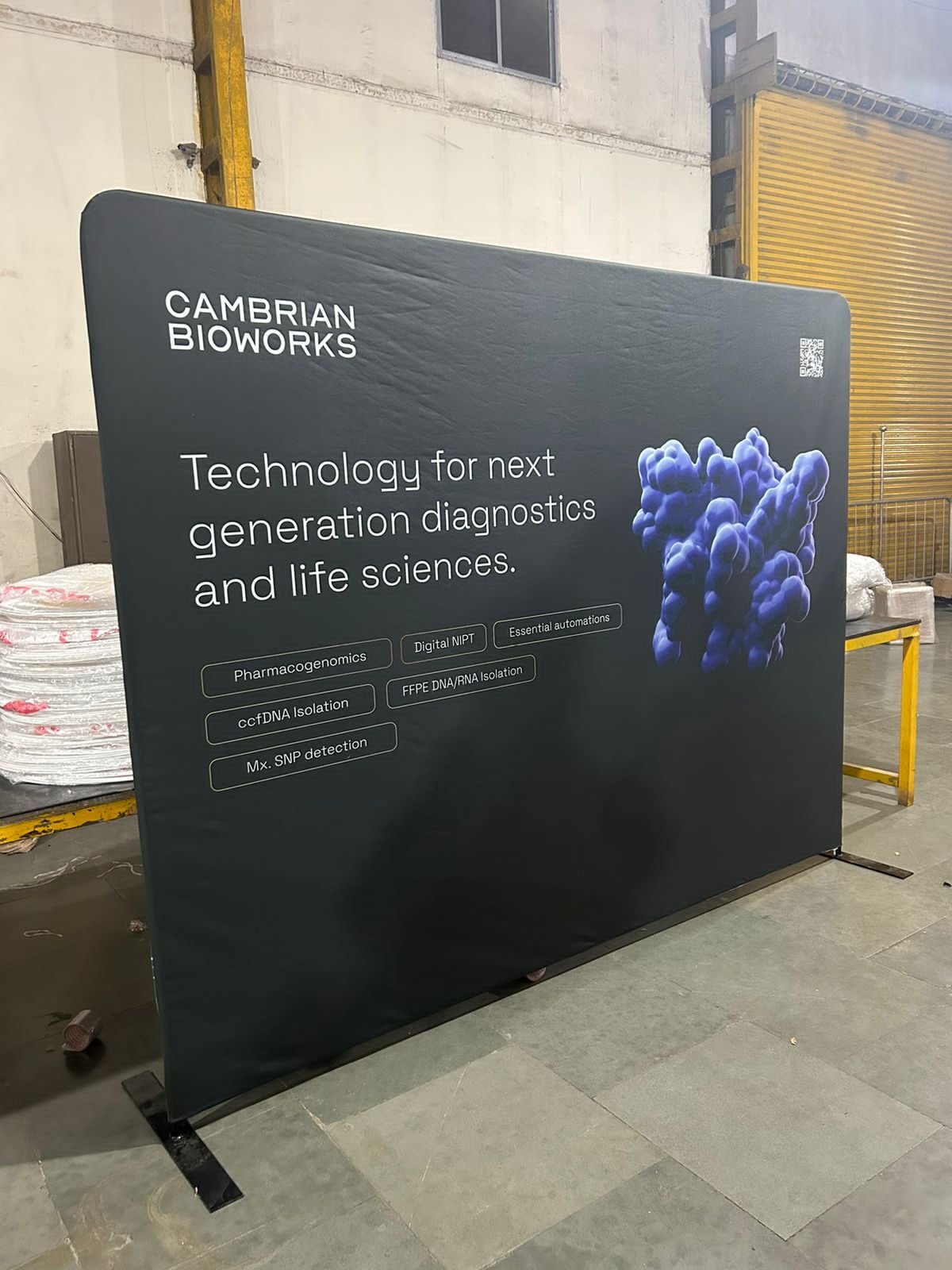 Aluminium Straight Pillow Case Backdrop