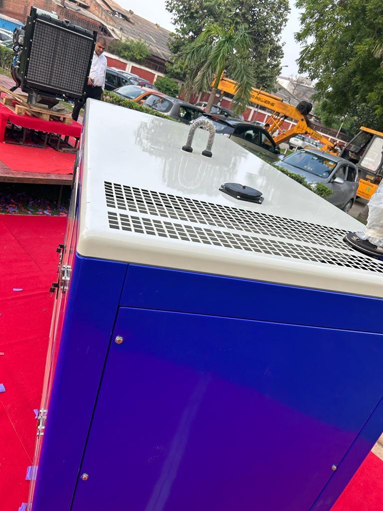 35 Kva Escorts Diesel Generator - Color: Blue