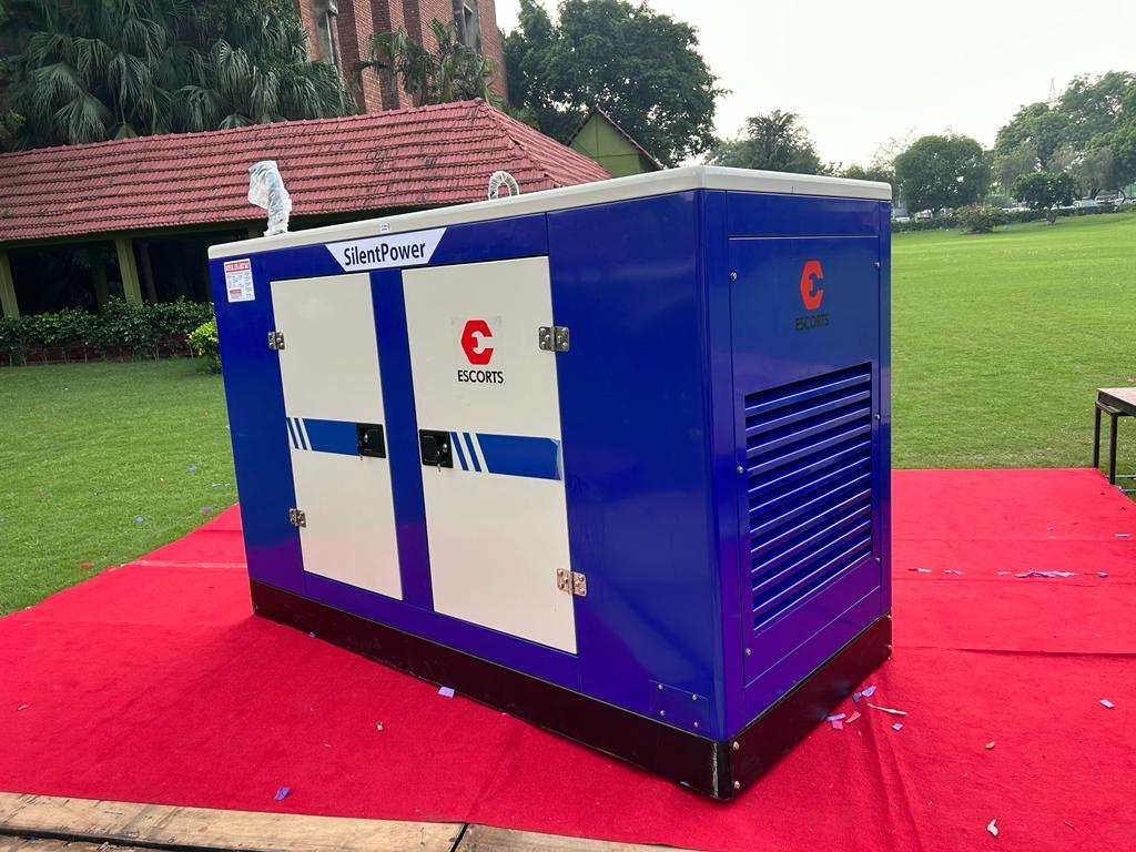 35 Kva Escorts Diesel Generator - Color: Blue