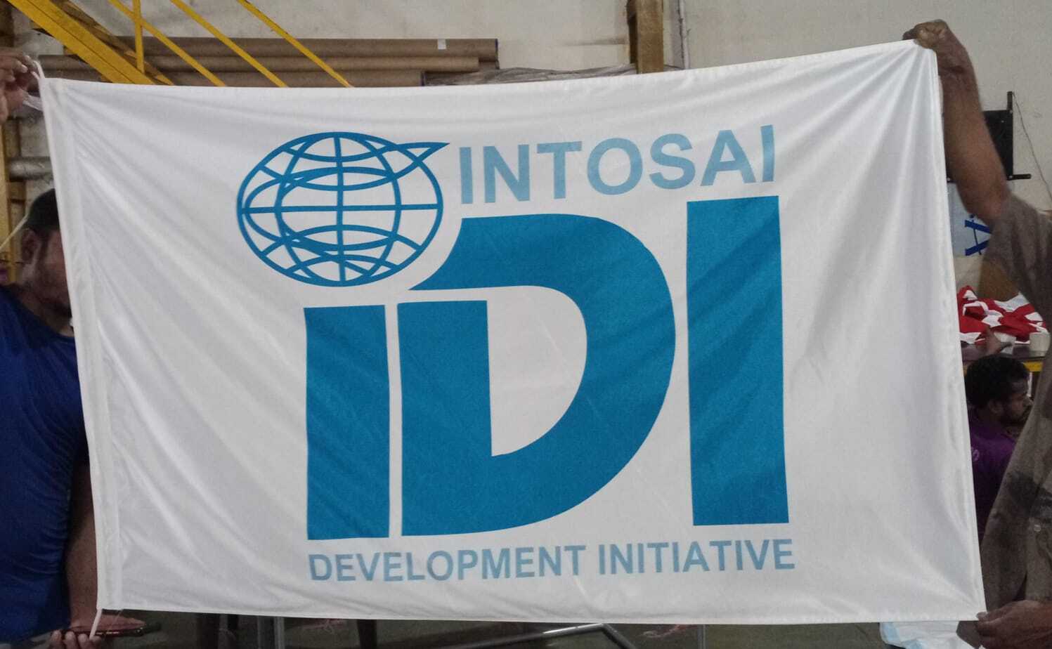 Plastic Corporate Flag