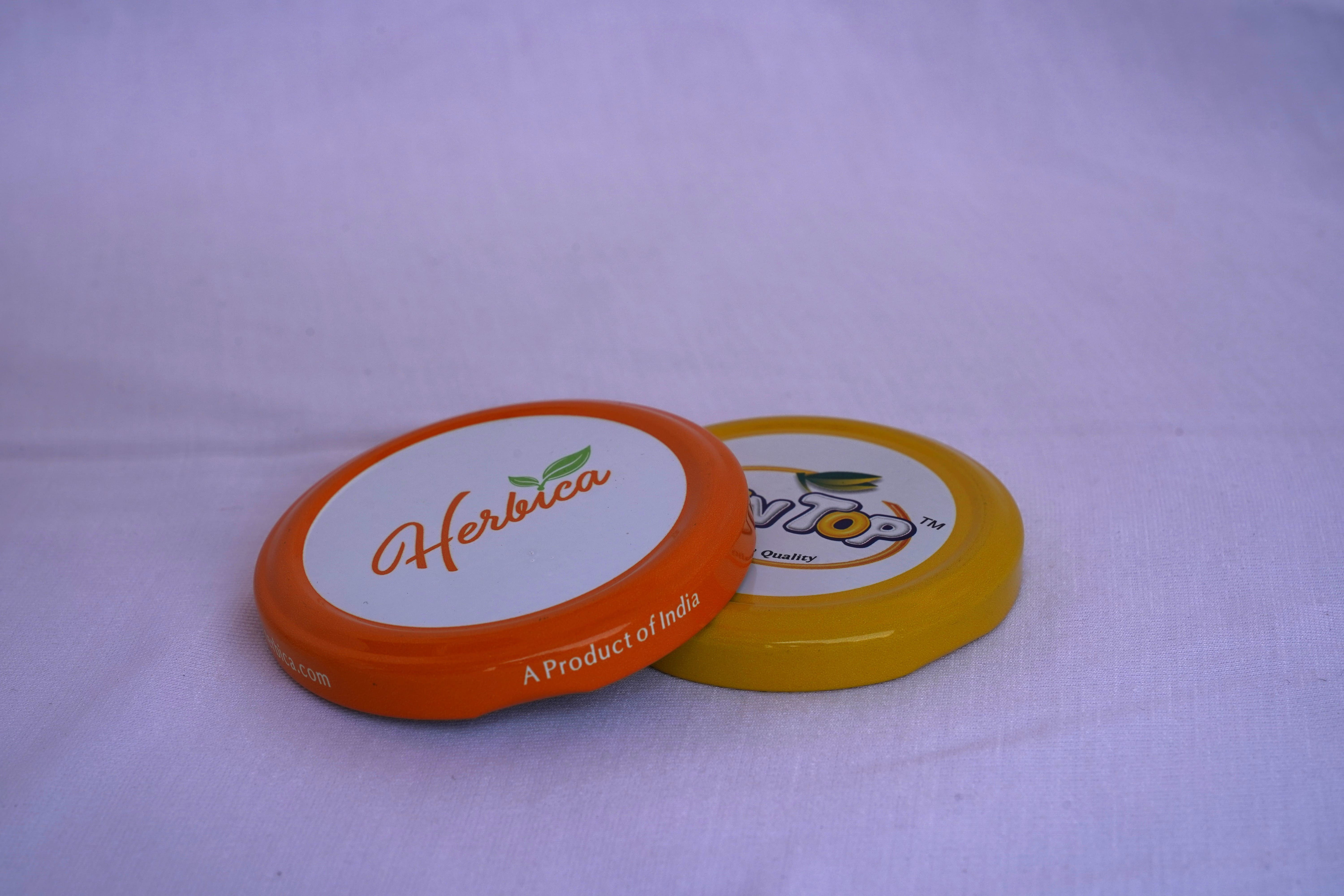 Printed 70mm Lug Caps - Tinplate Material Diameter: 70mm Color: Any Color | Twist Off Cap For Versatile Closure Solutions