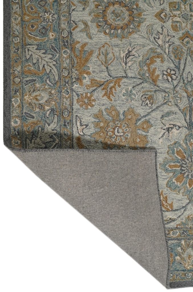 Hand Tufted Woolen Carpet - 80% Wool & 20% Cotton, 100% Wool Pile, 6mm Height, Customizable Shapes & Designs, Non-slip Cotton Backing