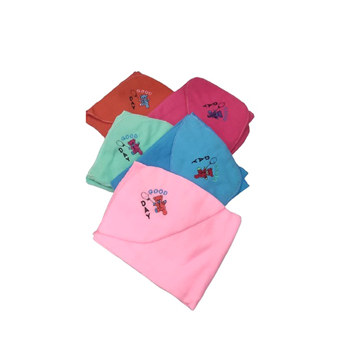 Baby Hooded Blanket - Cotton Material, Customized Size, Various Color Options | Ideal for Infants & Babies, Cozy and Stylish Comfort