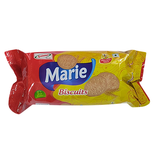 70g Marie Biscuits - 70g | Round Shape, Crispy Texture, Sweet Taste, Single Package