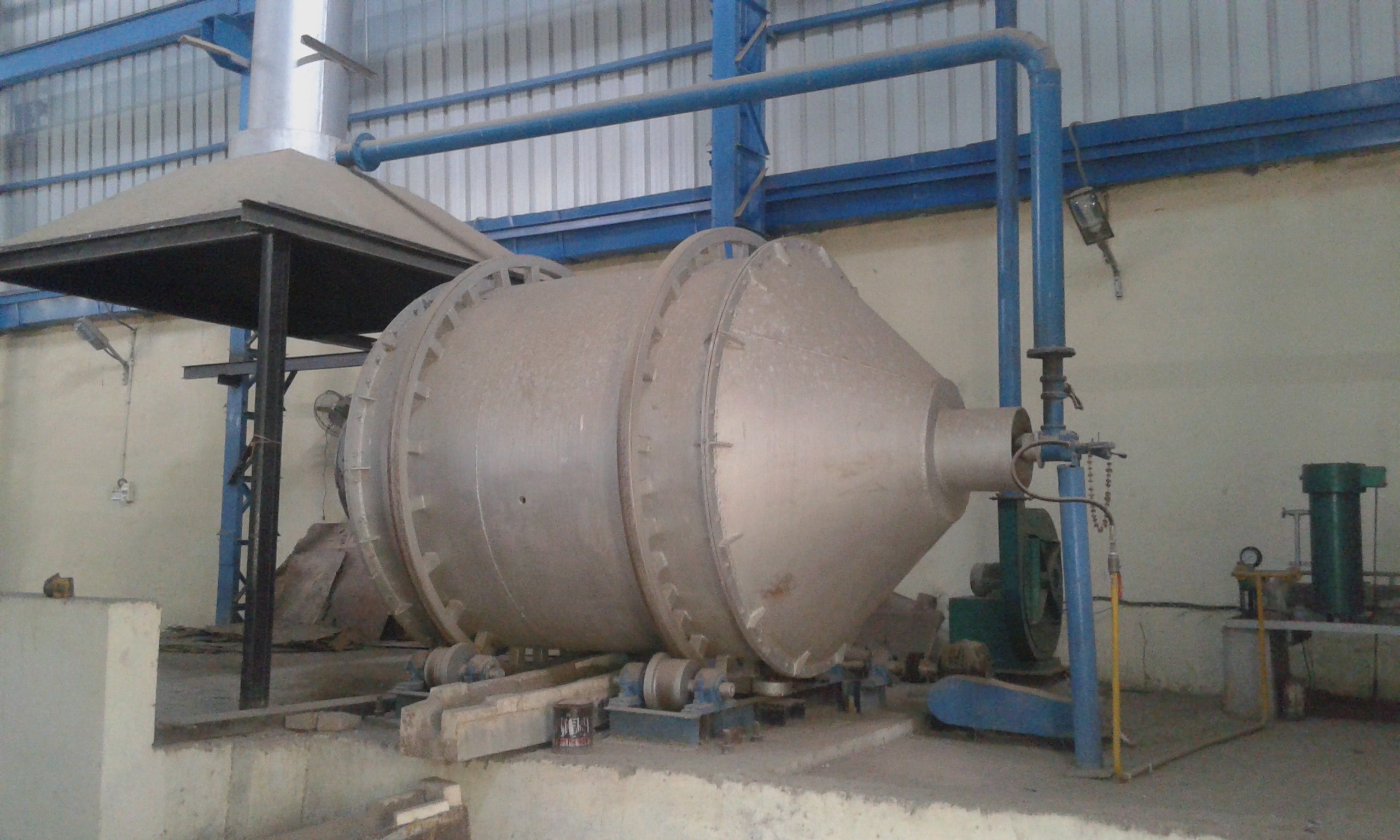 Rotary Furnace - Capacity: 1 Ton Kg/hr