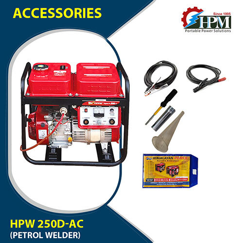 1.2 Kva Ac Output Petrol Welding Generator 200 Amps Model Hpw-250d-ac