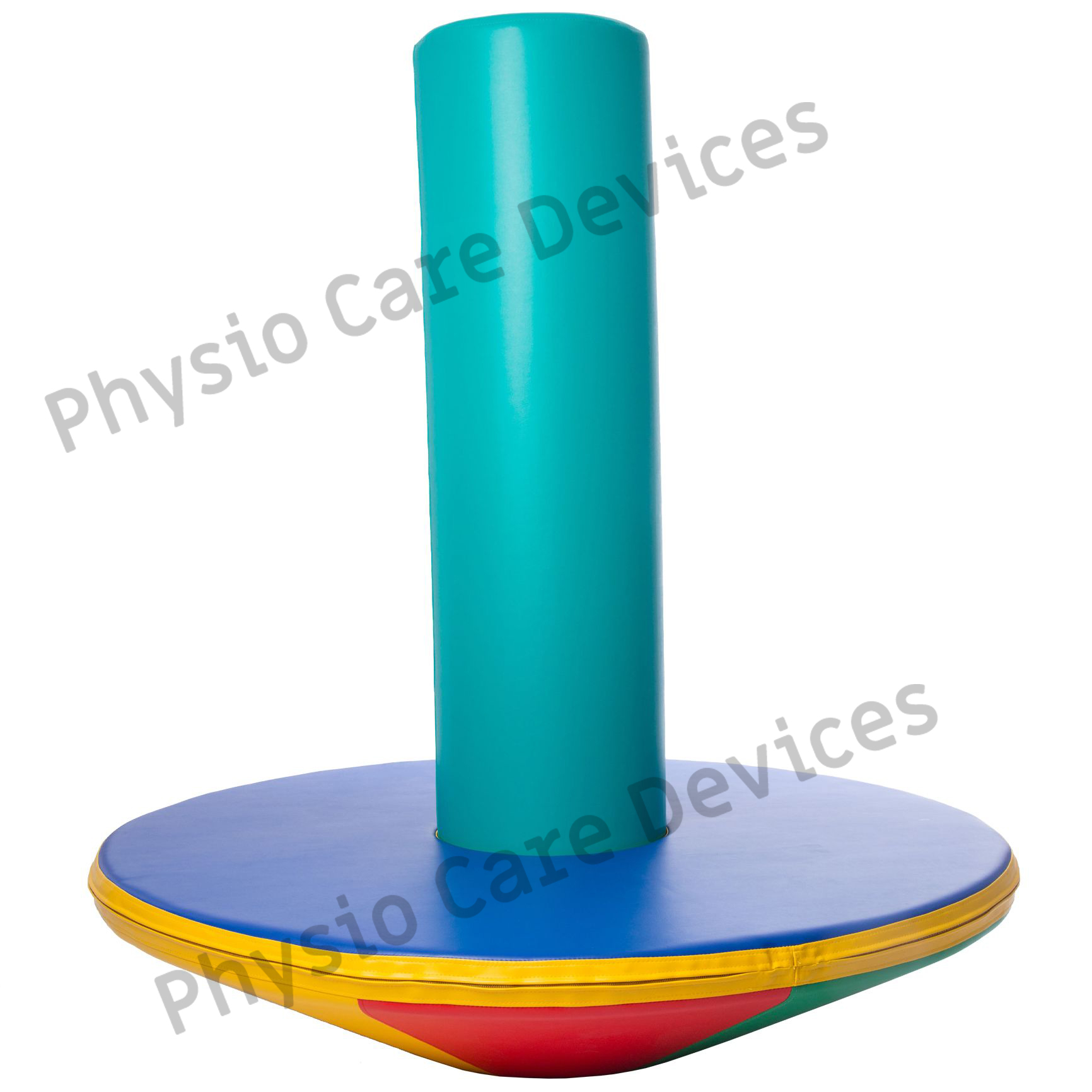 Sensory Rocking Pillar - Pvc Upholstery, Polyurethane Foam, Holds Up To 70kg, Surface Wash, Air Dry, Available In Red, Yellow, Green, Blue, Teal