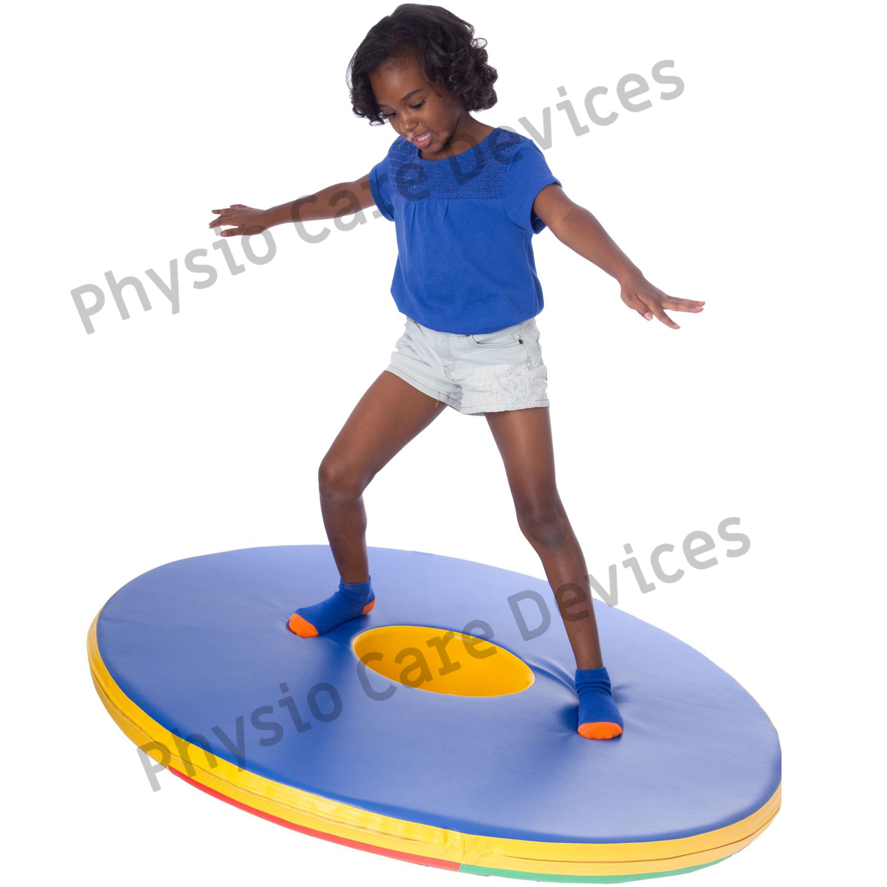 Sensory Rocking Pillar - Pvc Upholstery, Polyurethane Foam, Holds Up To 70kg, Surface Wash, Air Dry, Available In Red, Yellow, Green, Blue, Teal