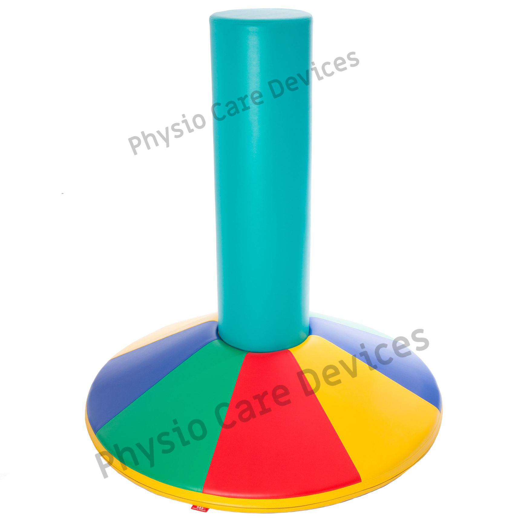 Sensory Rocking Pillar - Pvc Upholstery, Polyurethane Foam, Holds Up To 70kg, Surface Wash, Air Dry, Available In Red, Yellow, Green, Blue, Teal
