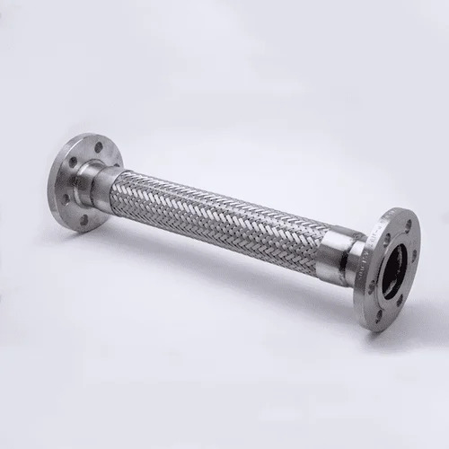 Silver Metallic Flexible Pump Connectors