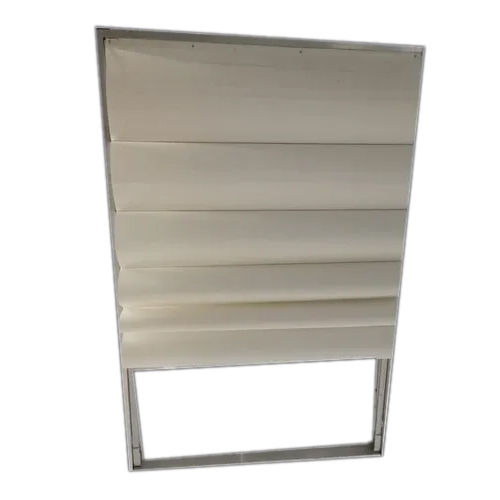 Roman Skylight Blinds - Polyester 4.5x2 Foot , Waterproof, Anti-Bacterial, Anti-UV, Eco-Friendly, Heat-Insulation, Radiation-Resistant, Easily Assembled, Classic White Design
