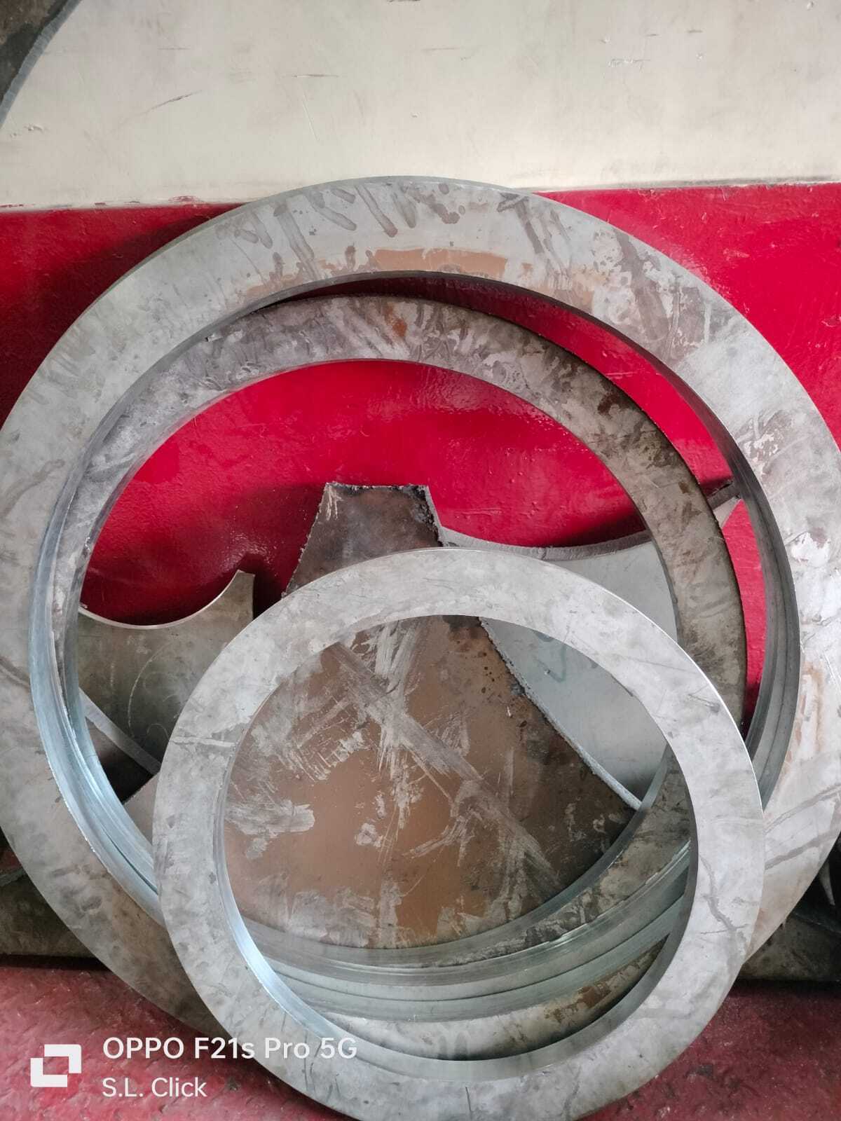 Stainless Steel 304 / 304l Rings - 10mm To 150mm Thickness Welding Connection | Excellent Corrosion Resistance Galvanized Surface Treatment Durable Versatile Components