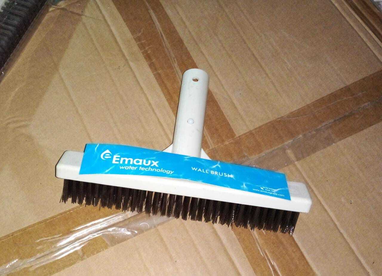 Algae Brush - Stainless Steel Bristles, 10" Abs Body | Designed For Effective Concrete Pool Cleaning With Telescopic Pole Attachment
