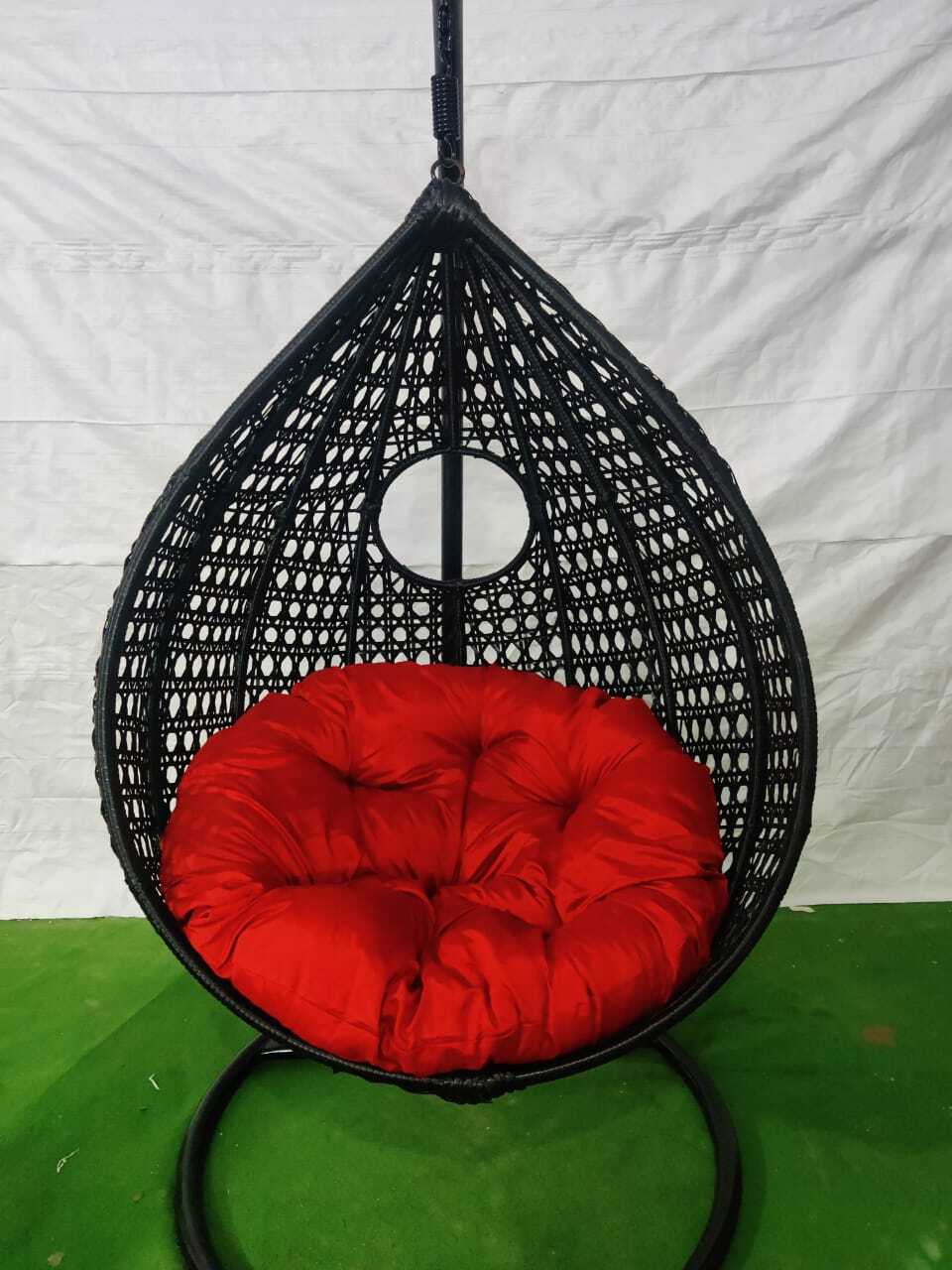 Hanging Swing Chair Black - Application: Hotel