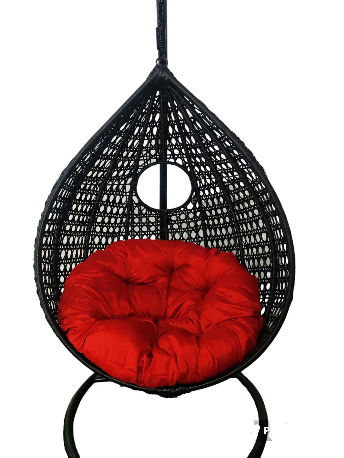Hanging Swing Chair Black - Application: Hotel
