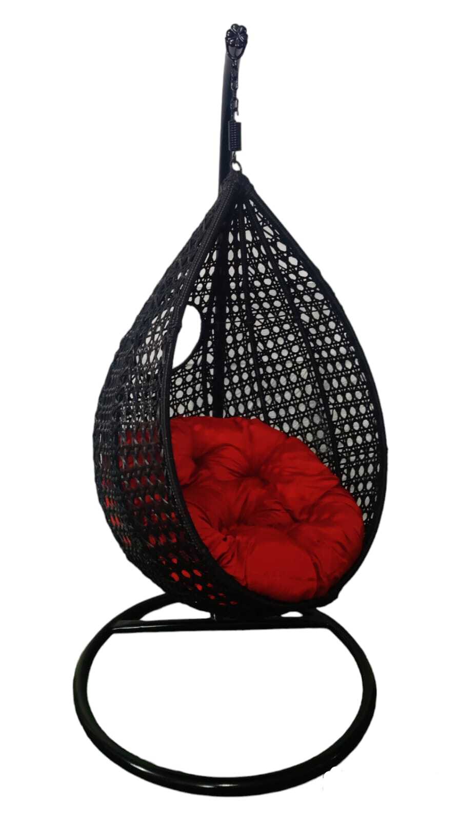 Hanging Swing Chair Black - Application: Hotel