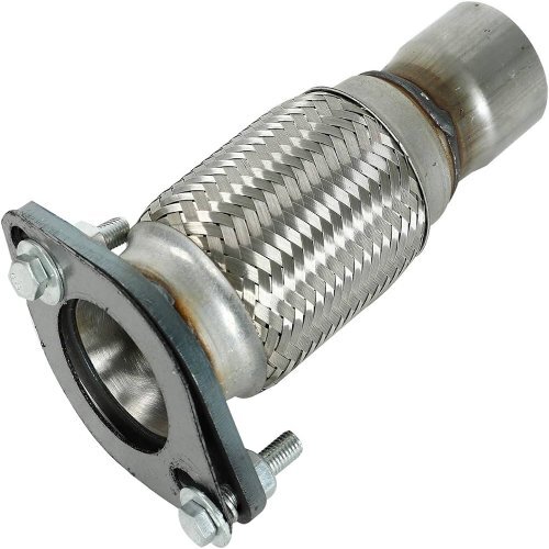 Auto Exhaust Flex Pipes - Stainless Steel, 10-20 Millimeter Length | Leak-free Connection, Vibration Isolation, Engine Dynamics Absorption