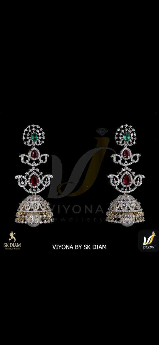 Diamond Necklace Set - Diamond Clarity: Vs1