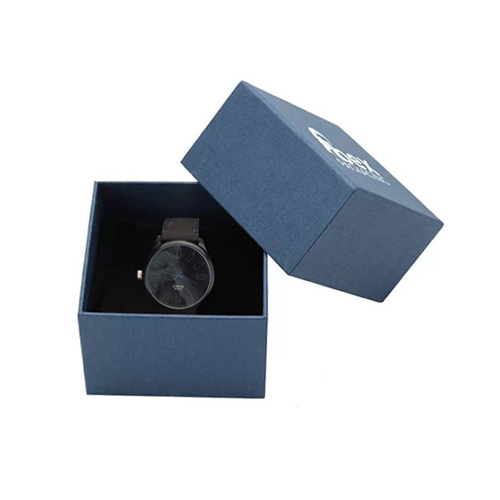 Blue Deluxe Watch Packaging Box