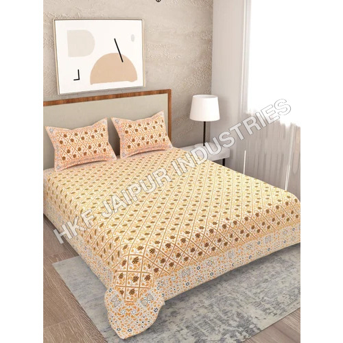 100x108 इंच किंग साइज कॉटन डबल बेडशीट